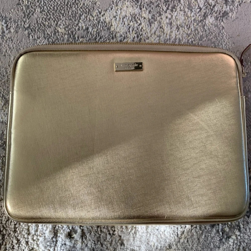Kate Spade Elegant Gold Tablet Sleeve